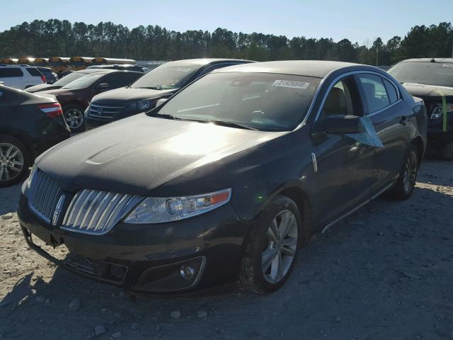 1LNHL9DR2BG601892 - 2011 LINCOLN MKS BLACK photo 2