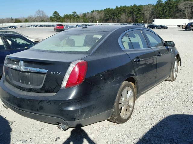 1LNHL9DR2BG601892 - 2011 LINCOLN MKS BLACK photo 4