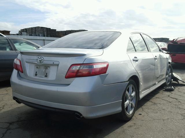 4T1BK46K87U531464 - 2007 TOYOTA CAMRY NEW SILVER photo 4