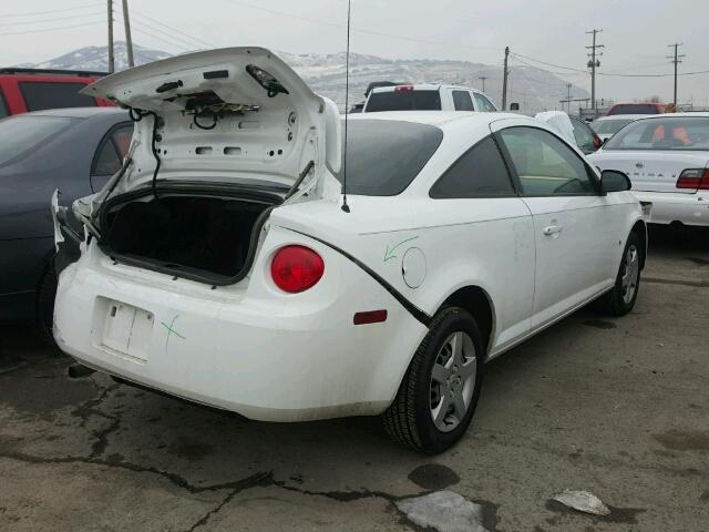 1G1AK15F867824175 - 2006 CHEVROLET COBALT LS WHITE photo 4