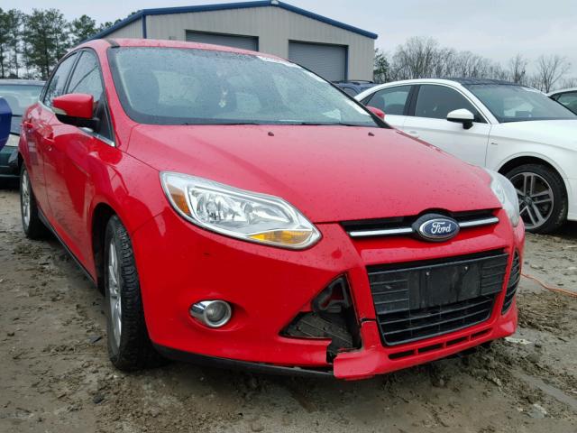 1FAHP3H24CL455643 - 2012 FORD FOCUS SEL RED photo 1