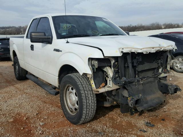 1FTFX1CV4AKE81847 - 2010 FORD F150 SUPER WHITE photo 1