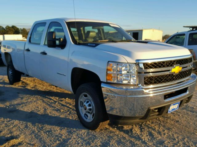 1GC1CVCG2EF158829 - 2014 CHEVROLET SILVERADO WHITE photo 1