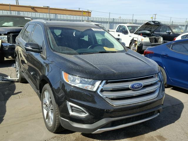 2FMPK3K87GBB19083 - 2016 FORD EDGE TITAN BLACK photo 1