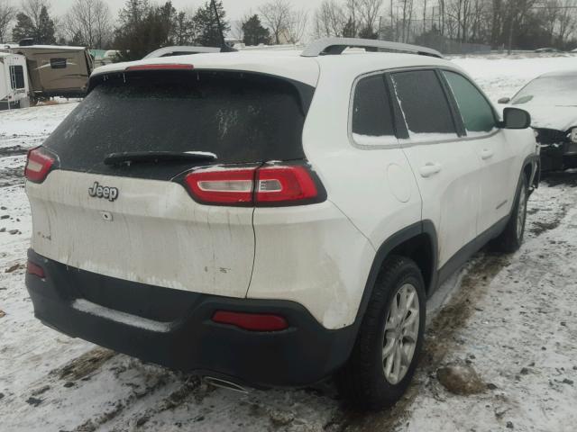 1C4PJMCS5GW191387 - 2016 JEEP CHEROKEE L WHITE photo 4