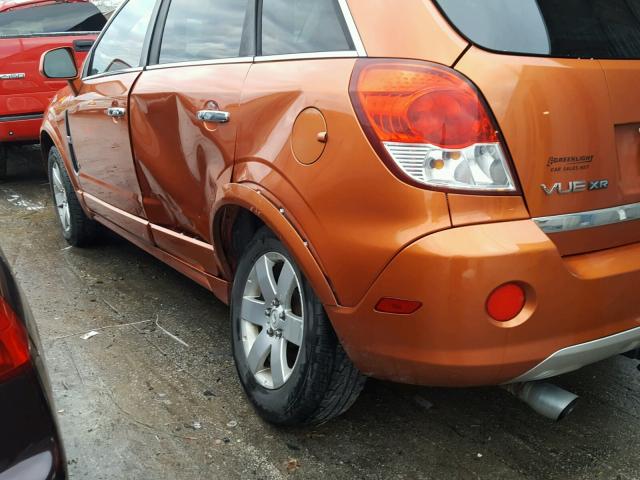 3GSDL73778S568135 - 2008 SATURN VUE XR ORANGE photo 9