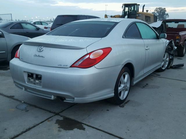 4T1CA38P86U079511 - 2006 TOYOTA CAMRY SOLA SILVER photo 4