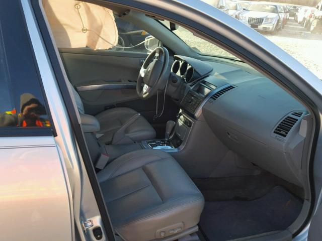 1N4BA41E18C822734 - 2008 NISSAN MAXIMA SE SILVER photo 5