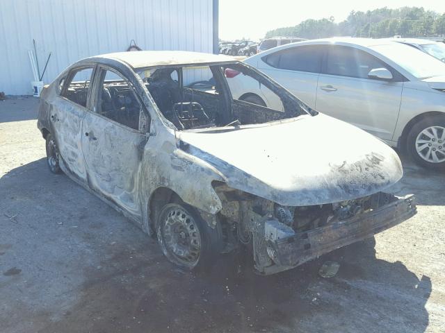 1N4AB7AP3DN904278 - 2013 NISSAN SENTRA S BURN photo 1