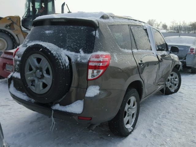 JTMZF33VX95000876 - 2009 TOYOTA RAV4 BROWN photo 4