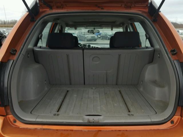 5Y2SL62854Z465610 - 2004 PONTIAC VIBE ORANGE photo 9