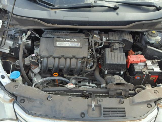 JHMZE2H7XAS030827 - 2010 HONDA INSIGHT EX SILVER photo 7