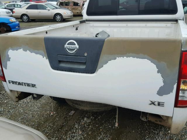 1N6BD06T77C435523 - 2007 NISSAN FRONTIER K WHITE photo 9