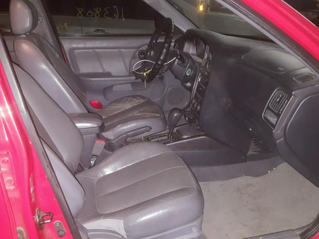 KMHDN56D24U102257 - 2004 HYUNDAI ELANTRA GL RED photo 5