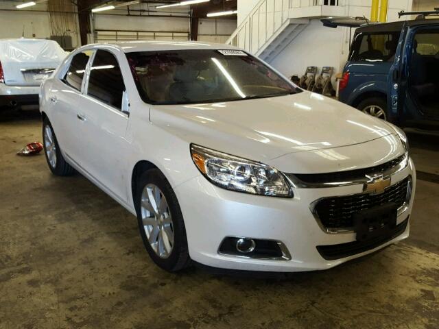 1G11F5SL5FF323787 - 2015 CHEVROLET MALIBU LTZ WHITE photo 1