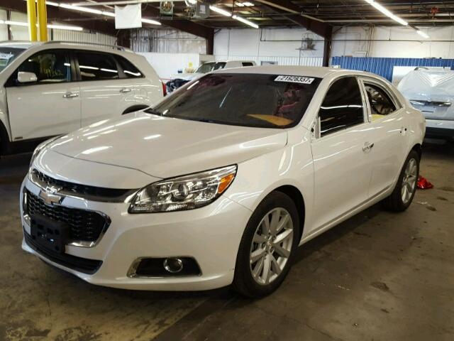 1G11F5SL5FF323787 - 2015 CHEVROLET MALIBU LTZ WHITE photo 2