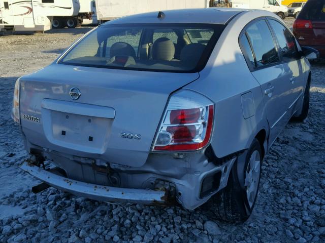 3N1AB61E27L696811 - 2007 NISSAN SENTRA 2.0 SILVER photo 4