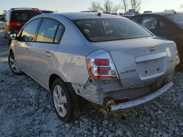 3N1AB61E27L696811 - 2007 NISSAN SENTRA 2.0 SILVER photo 9