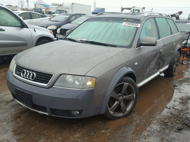 WA1YD64B83N046019 - 2003 AUDI ALLROAD GRAY photo 2