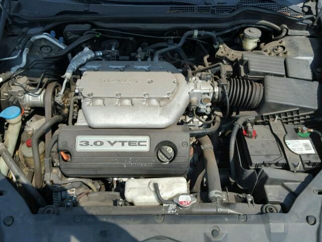 1HGCM66555A049866 - 2005 HONDA ACCORD EX GRAY photo 7