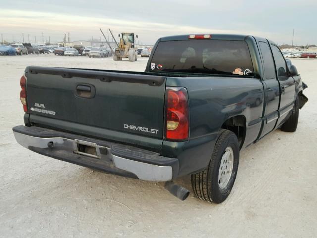 2GCEC19V641276291 - 2004 CHEVROLET SILVERADO GREEN photo 4