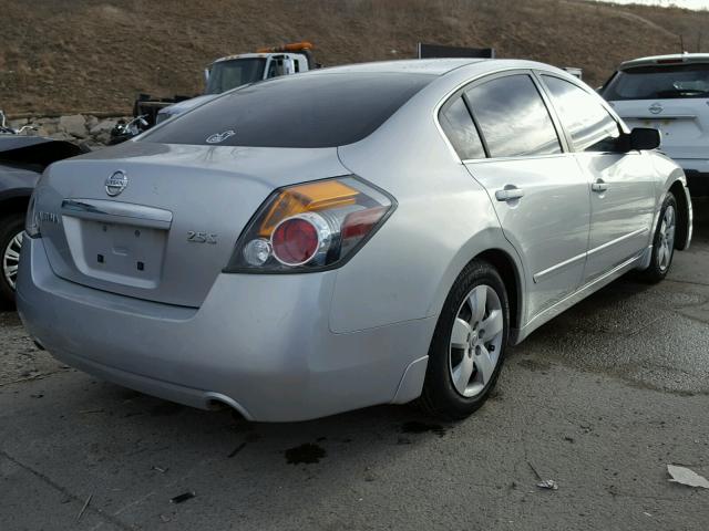 1N4AL21E37C125154 - 2007 NISSAN ALTIMA 2.5 SILVER photo 4