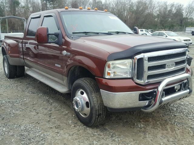 1FTWW33P76EC28365 - 2006 FORD F350 SUPER BURGUNDY photo 1