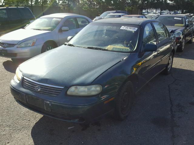 1G1ND52M9XY141225 - 1999 CHEVROLET MALIBU GREEN photo 2