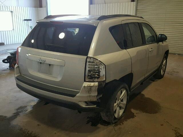 1J4NT1FB5BD290060 - 2011 JEEP COMPASS SP SILVER photo 4