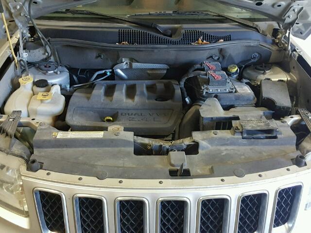 1J4NT1FB5BD290060 - 2011 JEEP COMPASS SP SILVER photo 7