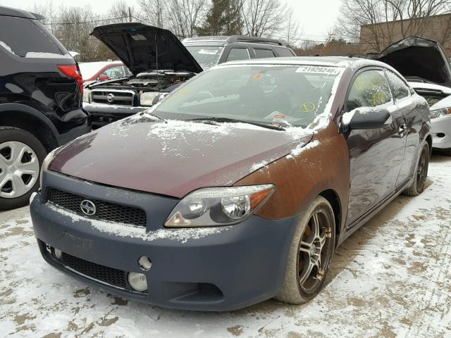 JTKDE177X50032479 - 2005 TOYOTA SCION TC 勃艮第红 照片 2