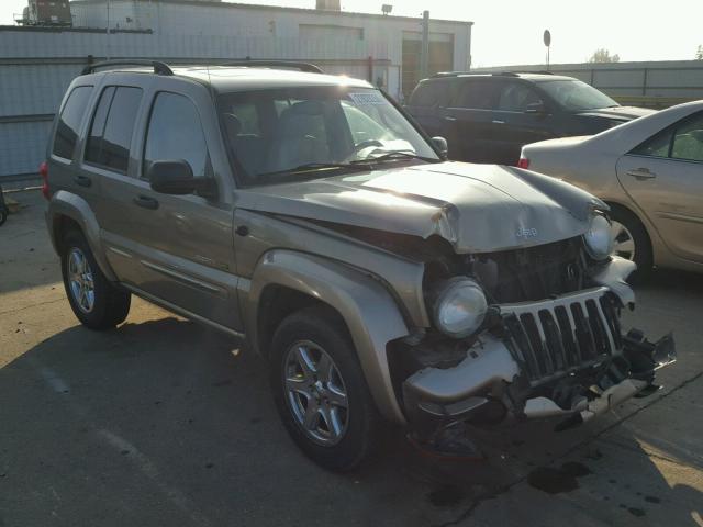 1J8GL58K13W657781 - 2003 JEEP LIBERTY LI GOLD photo 1