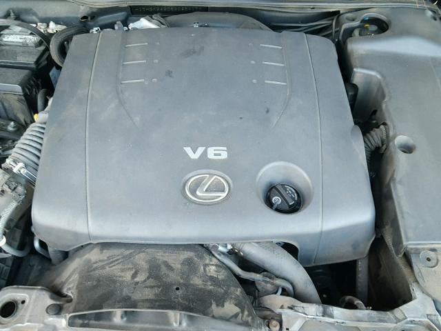 JTHBK262082068417 - 2008 LEXUS IS 250 GRAY photo 7