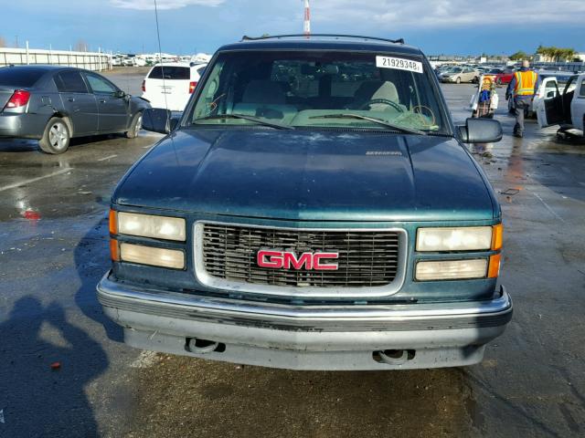 1GKEC13K3SJ754978 - 1995 GMC YUKON GREEN photo 10