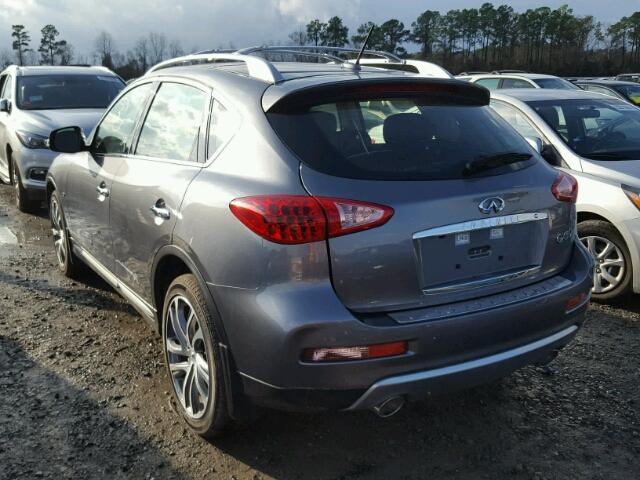 JN1BJ0RP2HM386868 - 2017 INFINITI QX50 GRAY photo 3