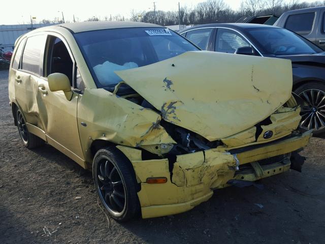 JS2RC41H835205640 - 2003 SUZUKI AERIO SX YELLOW photo 1