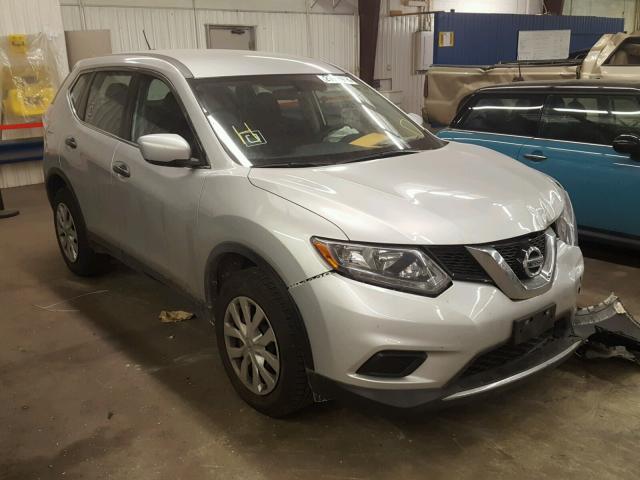 5N1AT2MV0GC734283 - 2016 NISSAN ROGUE S SILVER photo 1