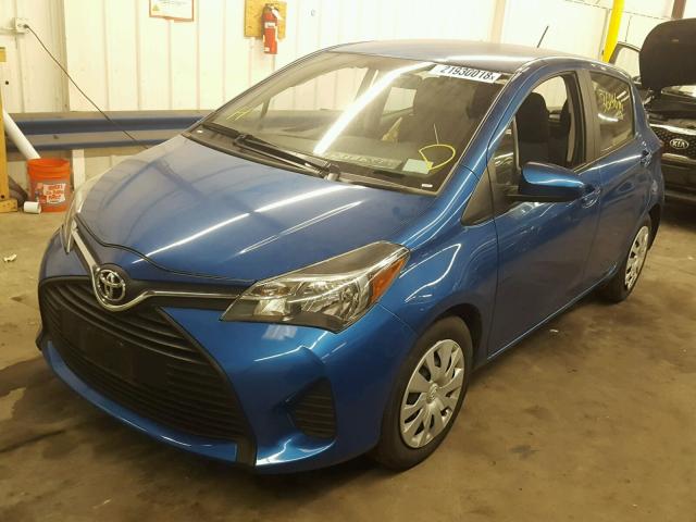 VNKKTUD36GA068892 - 2016 TOYOTA YARIS L BLUE photo 2