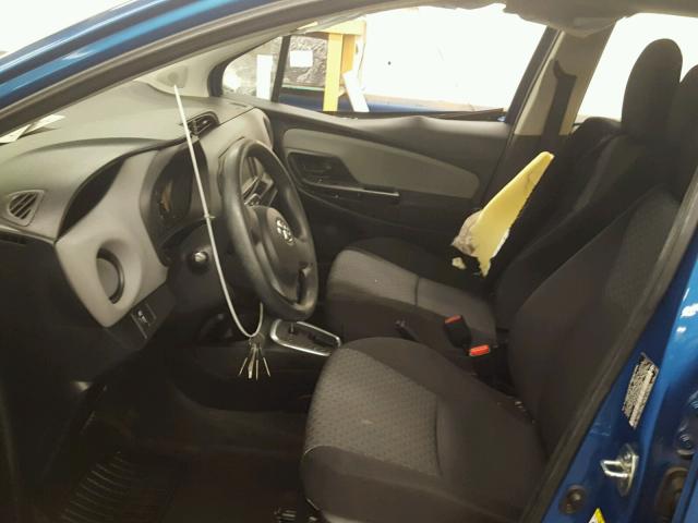 VNKKTUD36GA068892 - 2016 TOYOTA YARIS L BLUE photo 5