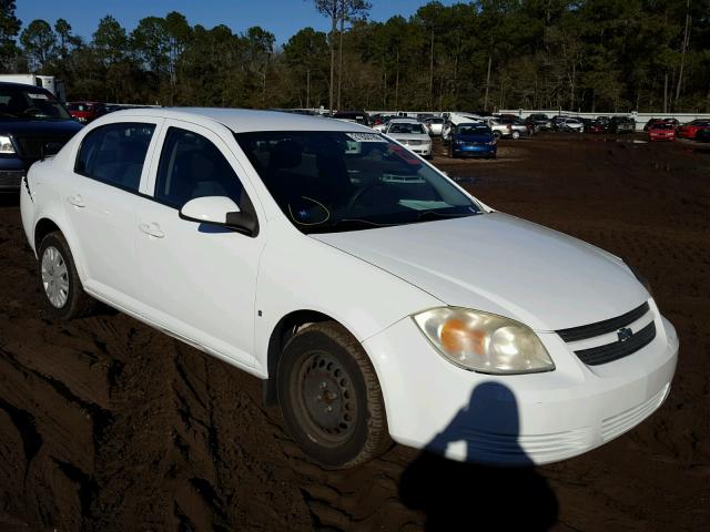 1G1AT58H097109588 - 2009 CHEVROLET COBALT LT WHITE photo 1