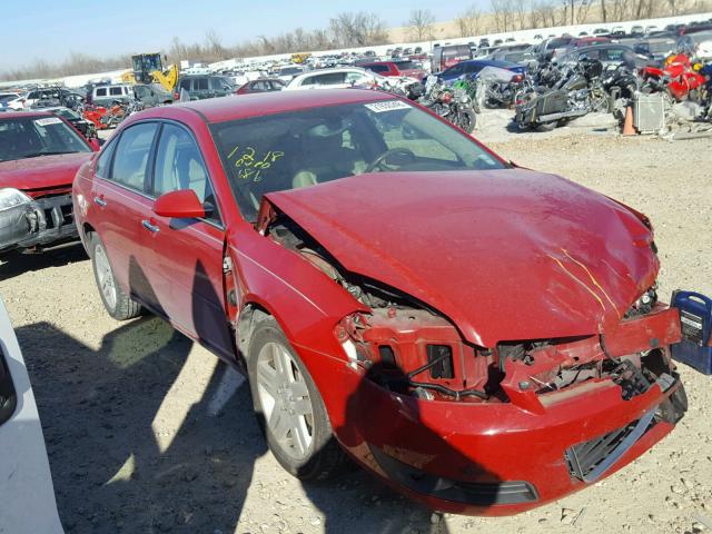 2G1WU58R579222766 - 2007 CHEVROLET IMPALA LTZ RED photo 1