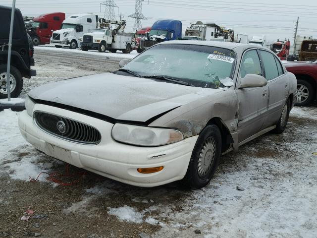 1G4HP54K4Y4284224 - 2000 BUICK LESABRE CU BEIGE photo 2