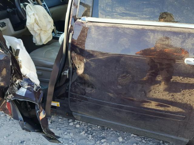 1GKER23768J221368 - 2008 GMC ACADIA SLT ბურგუნდია ფოტო 10