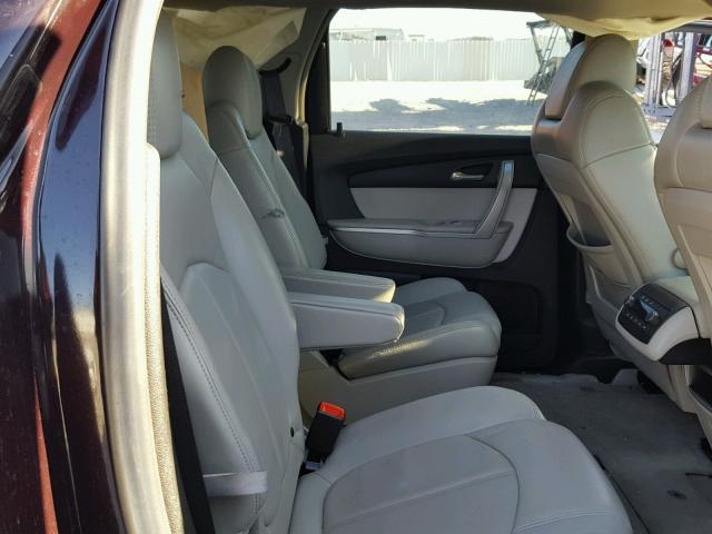 1GKER23768J221368 - 2008 GMC ACADIA SLT ბურგუნდია ფოტო 6