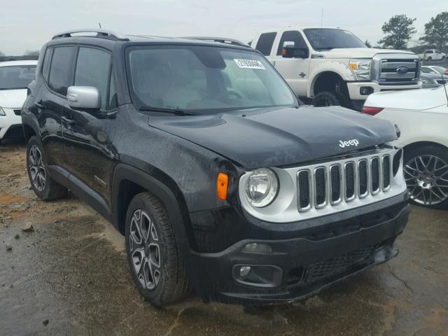 ZACCJADT9GPC84172 - 2016 JEEP RENEGADE L BLACK photo 1