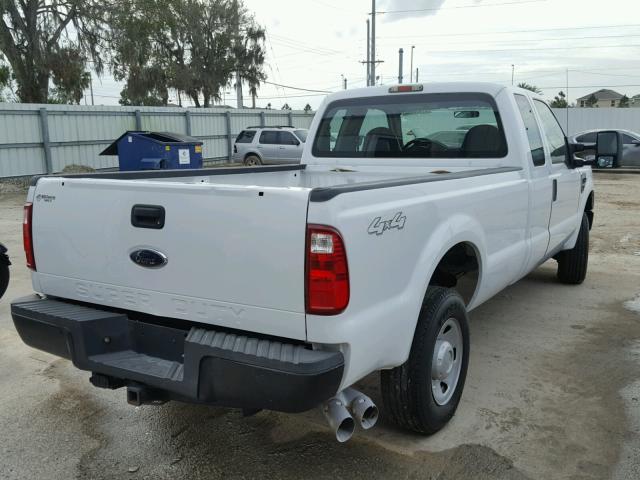 1FTSX2BR7AEA33139 - 2010 FORD F250 SUPER WHITE photo 4