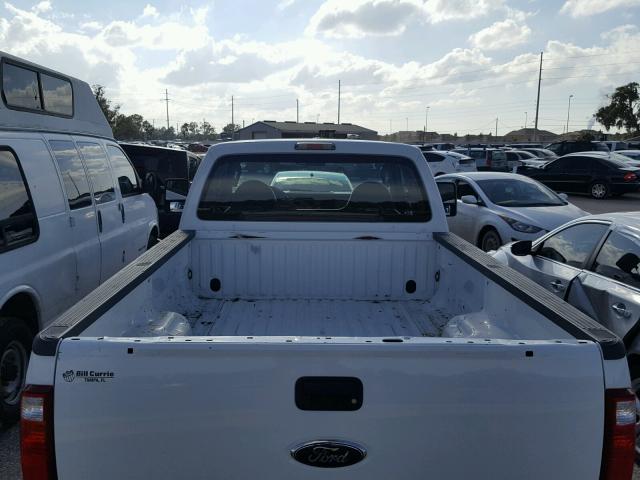 1FTSX2BR7AEA33139 - 2010 FORD F250 SUPER WHITE photo 9