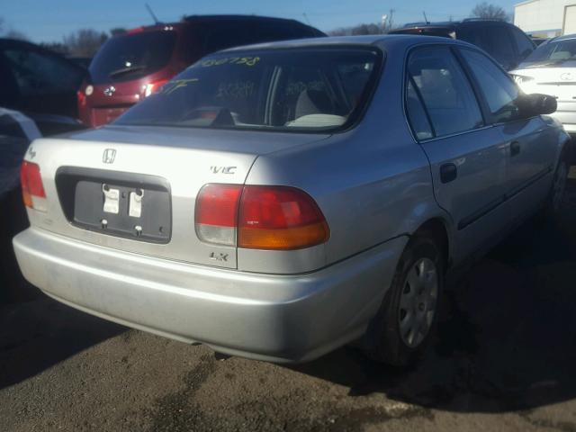 2HGEJ6674WH630927 - 1998 HONDA CIVIC LX SILVER photo 4