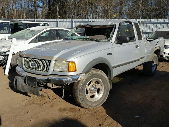 1FTZR45E12TA28853 - 2002 FORD RANGER SUP SILVER photo 2