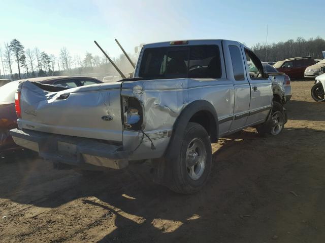 1FTZR45E12TA28853 - 2002 FORD RANGER SUP SILVER photo 4